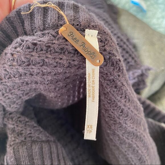 Free People MOONSHINE KNITTED JUMPER size XS - Picture 12 of 13